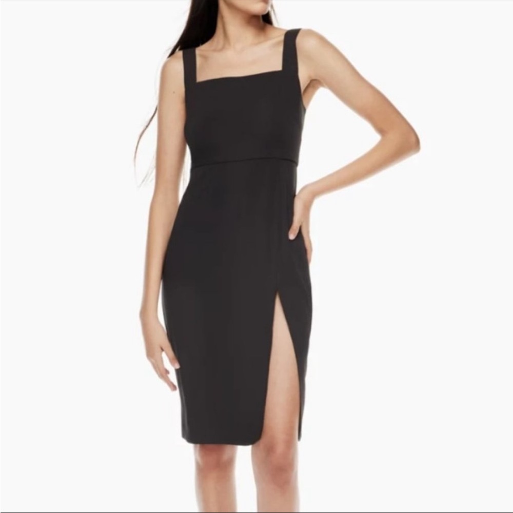 Aritzia Babaton Midi Slit Dress size 0